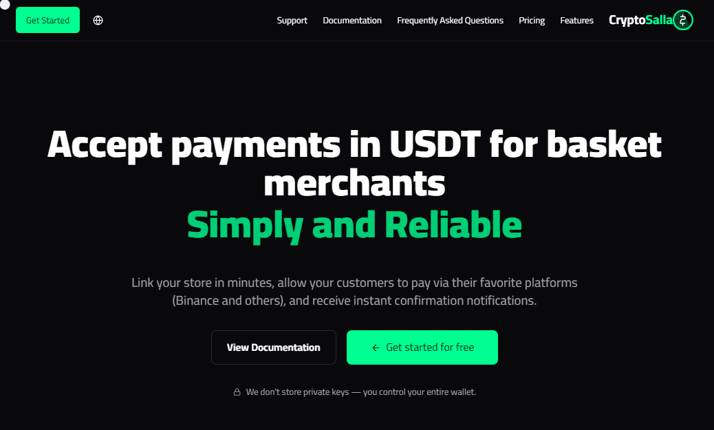 USDT Payment System